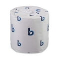 thumbnail image 3 of Boardwalk 2-Ply Toilet Tissue, Standard, Septic Safe, White, 4 x 3, 500 Sheets/Roll, 96 Rolls/Carton, 3 of 5
