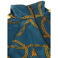thumbnail image 6 of Ma Croix Mens Premium Stretch Gold Chain Track Jacket, 6 of 7