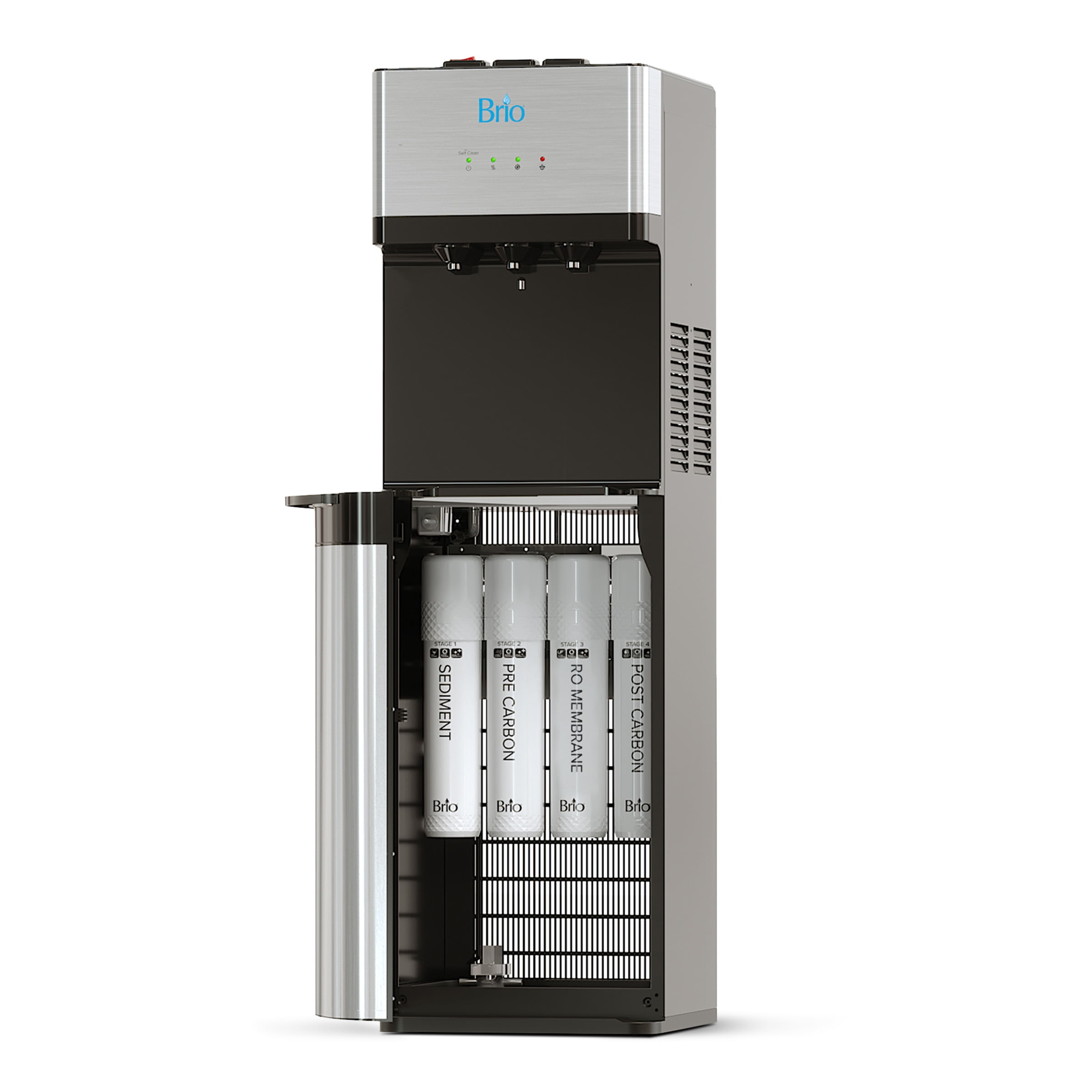 Brio Self-Cleaning 500 Series Electric Water Cooler Dispenser, 4