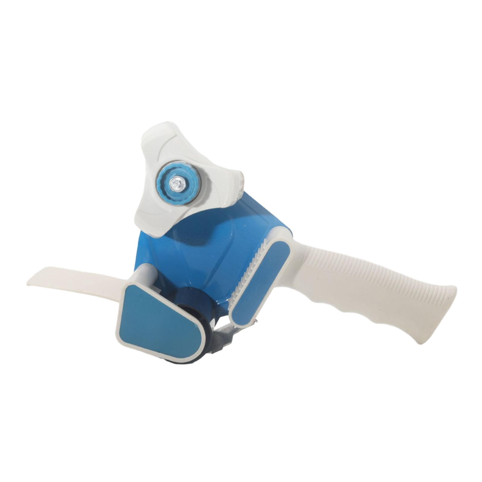 SunniMix Package Tape Dispenser Sealing Roller Tape Cutter Practical Portable Durable Box Blue