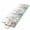 Multicolor, variant on Round Rugs 7Ft, Summer Coastal Round Area Rug Washable Indoor Throw Carpet, Watercolor Corals Shells Starfish Green Plaid Large Non Slip Circle Rug for Dining Room Playroom Home Decor Aesthetic