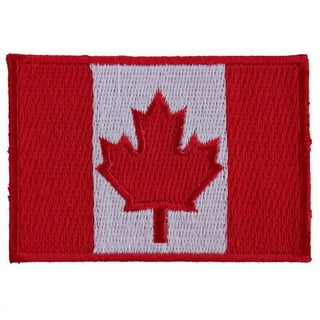 Anley Tactical Canada Flag Embroidered Patches (2 Pack) - 2x 3