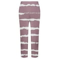 thumbnail image 4 of TRUBKH linen pants women drawstring pants women Floral Solid Long Palazzo Pants Fragrant Linen Linen Print Casual Pants Perfect Spring Pants for Women 2025 Yoga Pants Women Light Pink 2XL, 4 of 4