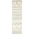 thumbnail image 1 of Safavieh Casablanca Shag 9' X 12' Hand Tufted Rug in Ivory and Blue, 1 of 8