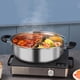 thumbnail image 4 of Olla caliente Shabu Shabu, práctica olla caliente con tapa, olla para sopa de dos sabores 32cm, 4 of 9
