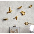 thumbnail image 3 of Ounissouiy Estatuilla resina pájaros simulación tridimensional pared decoración colgante artesanías dormitorio hogar sala de estar Decoración del hogar Dorado CP—003A—G Ounissouiy HA077049-06, 3 of 6