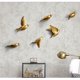 thumbnail image 4 of Moyic Estatuilla resina pájaros simulación tridimensional pared decoración colgante artesanías dormitorio hogar sala de estar Decoración del hogar Dorado CP—003E—G Moyic HA077049-10, 4 of 6