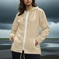 thumbnail image 5 of Rain Jacket Women Sevevn Women's Lightweight Hooded Raincoat Waterproof Packable Active Outdoor Rain Jacket (3XL-5XL), 5 of 6