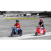 Razor Pocket Mod - Miniature Euro-Style Electric Scooter for Ages 8+, Onyx - Black