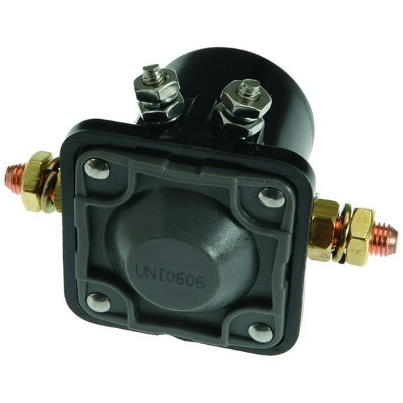 OEG Parts New 12V Starter Solenoid Switch Replacement For 4-Terminal Insulated Base Johnson Evinrude Outboard Motor OMC 47886 383622 3954 395419 582708 586180 18-5808D