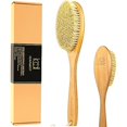 thumbnail image 1 of wonima11 Very Stiff Dry Brushing Body Brush for Men&Women, Long Handle Dry Skin Brush for Cellulite and Lymphatic Drainage with Natural Agave Cactus Tampico Fiber Bristles, 1 of 1