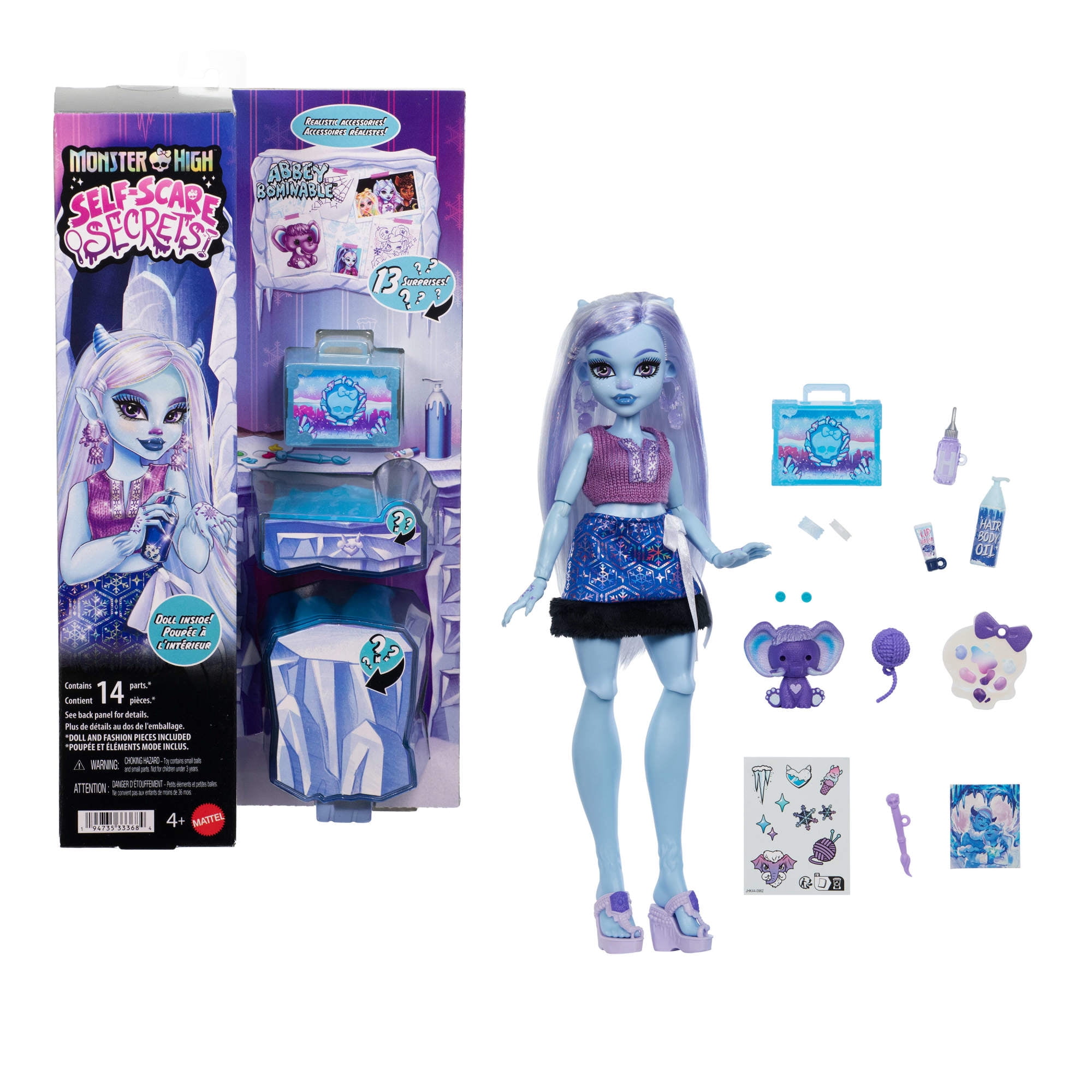 Monster High Emoji Clawdeen Wolf Doll - Walmart.com