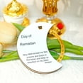 thumbnail image 3 of C Rotatable Advent Calendar Ramadan Countdown Wooden Acrylic Round Desktop Decor White Plate Gold Wheel For Home Party, 3 of 6