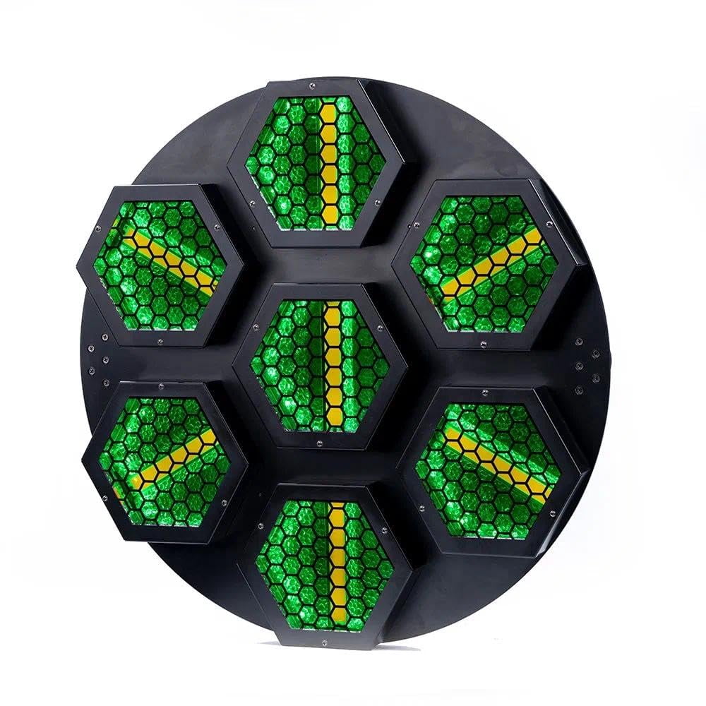 Vintage DMX Lights 7 * 60W Pixel LED RGB Stage Effect Light for Club Party Backgroud DJ Lighting