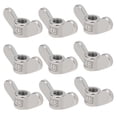 thumbnail image 1 of Nut Fastener, 10Pcs  Fastness Wing Nut  For Fastener Hardware, 1 of 8
