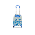 thumbnail image 3 of Tucci Chirpy Dolphin Valise Rigide pour Enfant 18 Pouces Bagage à Main Léger avec Roues pour Enfants, 3 of 6