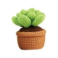 thumbnail image 4 of GUOOL Crochet Doll Set for Beginners, DIY Crochet Doll Set, Decorative Crochet Starter Planter, 4 of 9
