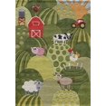 thumbnail image 2 of Momeni Novelty Animals & Insects Modern Area Rugs, Green, 36" x 60", 2 of 4