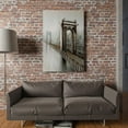 thumbnail image 5 of Yosemite Home Decor "Gateway to the City" Wood Gallery Wrapped Wall Art in Gray, 5 of 5