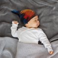 thumbnail image 4 of Zufioo Cosmic Dog Starry Night Baby Beanie Hats Soft Knotted Caps for Infant Baby Girls Boys Caps 0-6 Months, 4 of 5