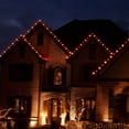 thumbnail image 4 of Wintergreen Lighting C9 Indoor-Outdoor Red/Clear Commercial Christmas String Lights, 50 Lights, 50 ft, 4 of 4