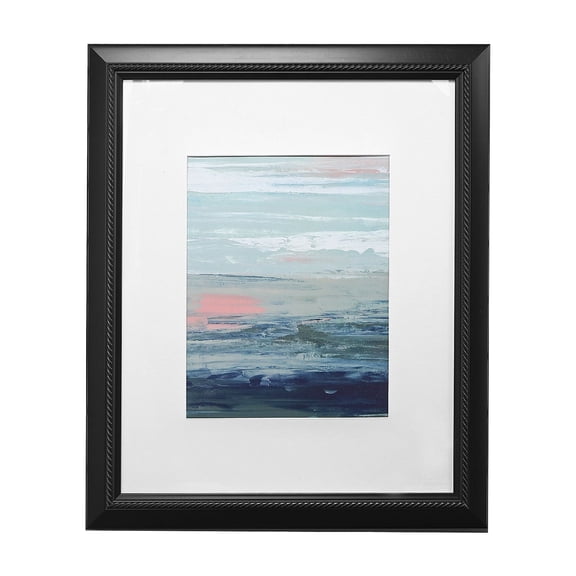 Maison Concepts 10.5" X 13.5" Matted Picture Frame Arcadian Black (21.25 L X 25.2 W X 0.9 H)