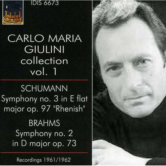 Carlo Maria Giulini - Carlo Maria Giulini Conducts Schumann & Brahms - Music & Performance - CD
