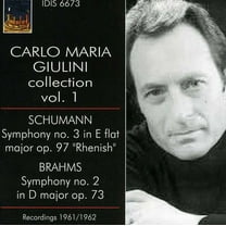 Carlo Maria Giulini - Carlo Maria Giulini Conducts Schumann & Brahms - Music & Performance - CD