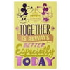 American Greetings Romantic Birthday Card (Mickey Mouse)