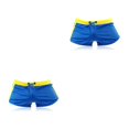 thumbnail image 1 of Sonducket Pantalones cortos de entrenamiento de gimnasia, pantalones cortos ligeros portátiles para correr, ropa interior masculina, pantalones 2Conjunto, 1 of 5