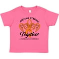 thumbnail image 3 of Inktastic Leukemia Awareness Staying Strong Together and Orange Ribbon Boys or Girls Baby T-Shirt, 3 of 5