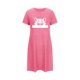 thumbnail image 4 of Camisón corto de talla grande para mujer, camisón de manga corta con estampado de pecho a la moda, camisón para mujer, 4 of 5