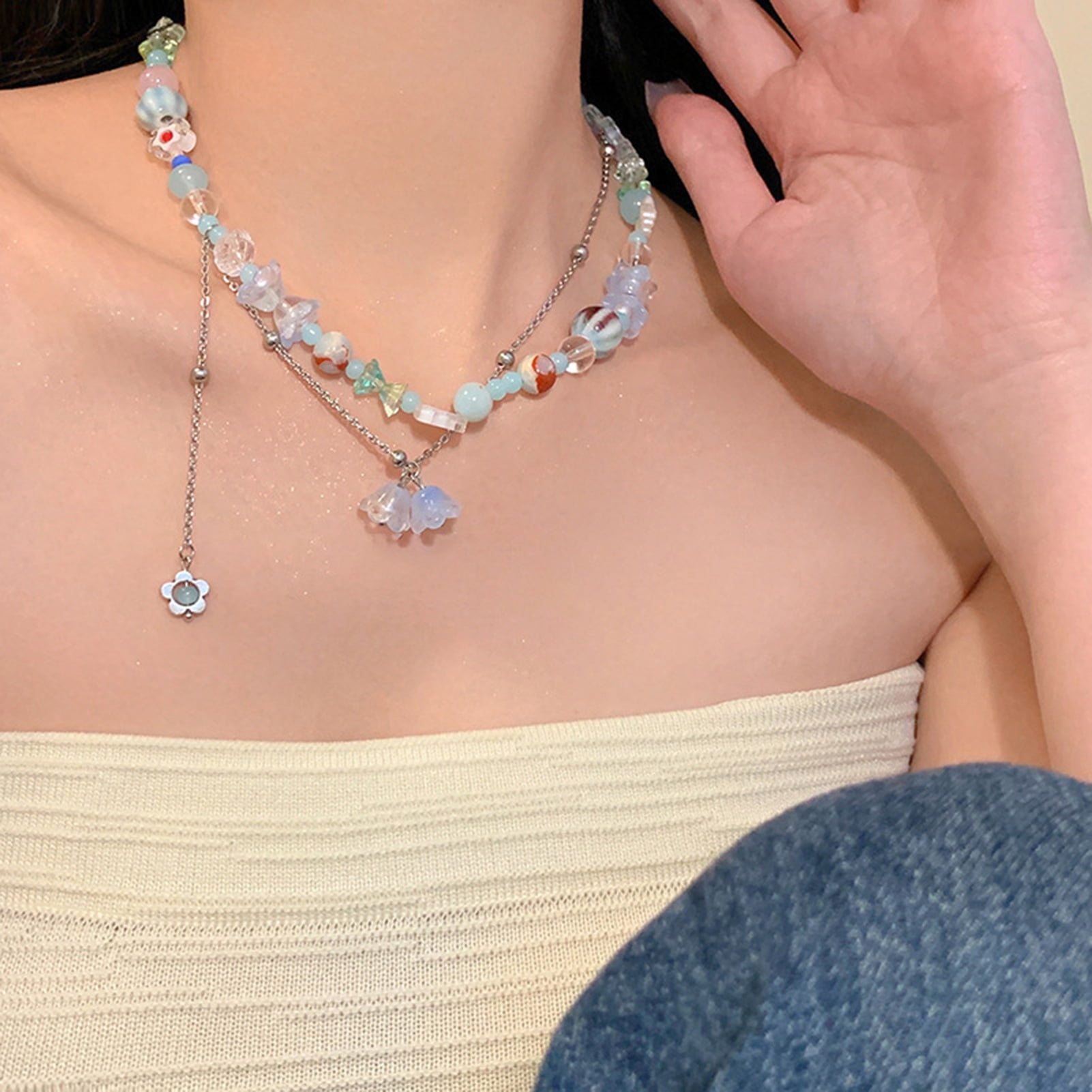 YOSTER (ヨースター) Small Necklace YOSTER ヨースター Eclectic Nest Small Necklace – CALIDA