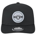 thumbnail image 2 of Men's New Era Black Las Vegas Raiders Adventure Patched 9SEVENTY Stretch-Snap Adjustable Hat, 2 of 6