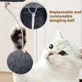 thumbnail image 6 of Yaheetech 23.5″ H Spacious Cat Tree with Large Top Perch, Condo & Scratching Posts, Dark Gray, 6 of 11