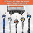thumbnail image 5 of Gillette ProGlide Razor Blades 24 Pack, Men's Wet Razor Replacement Blades Value Pack 2025, 5 of 5
