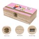 thumbnail image 3 of Charlie y Lola Caja Organizadora de Madera Rústica - Caja Decorativa Multifuncional para Escritorio, Hogar, Oficina, Joyas y Manualidades, 3 of 6