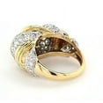 thumbnail image 5 of Opulent Vintage Diamond Cocktail Ring in 18K, 5 of 10