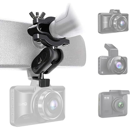 Kit de support de montage de de caméra de tableau bord, support de caméra de tableau de bord pour Rove R2-4K Dashcam, AZDOME GS63H, GS65H, M01 Pro, M17 Car