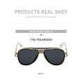 thumbnail image 2 of US Exclusive ZS-98352P Retro Metal Aviator Sunglasse, 2 of 5