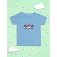 thumbnail image 3 of 4th Of July Gnomes T-Shirt Infant -Image by Shutterstock,  12 Months, 3 of 4