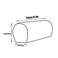 thumbnail image 3 of 2Pcs Stretch Fabric Armrest Covers Anti-Slip Sofa Arm Chair Slipcovers Furniture Protectors For Recliner Sofa Loveseat Chair, Thickened Soft Machine Washable Easy, 3 of 6