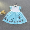 thumbnail image 6 of WIBACKER 1-6Y Girls Princess Costumes Dresses Fancy Dress Up Clothes for Halloween Party Cosplay Christmas, 6 of 10