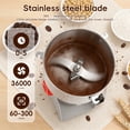 thumbnail image 5 of SHUO Y - Electric Grain Mill, 4100W 110V 36000 RPM, Stainless Steel Grain Grinder, Grinding Machine for Wheat, Corn, Rice, Coffee Beans, Spices & Dried Herbs, 2000g Capacity, 5 of 11