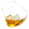 thumbnail image 4 of Old Fashioned Whiskey Tumblers, MyGift Set of 4 Tilted Crystal Scotch & Bourbon Glasses in Gift Box, 4 of 7
