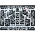 thumbnail image 1 of India Henna Temporary Tattoo Stencils For Hand Leg Arm Feet Body Art, 1 of 7