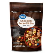 Great Value Chocolate Peanut Butter Trail Mix, Indulgent Blend, 5 oz Bag