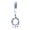Suspension clip UFO, variant on Stainless Steel Suspension Pocket Clip Key Holder with Keychain Belt Clip