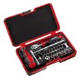 thumbnail image 1 of Felo Smart II Set with 2 Components Handle: Screwdriver and T-Handle in one. 29 Pieces in Strong Box, 1 of 3