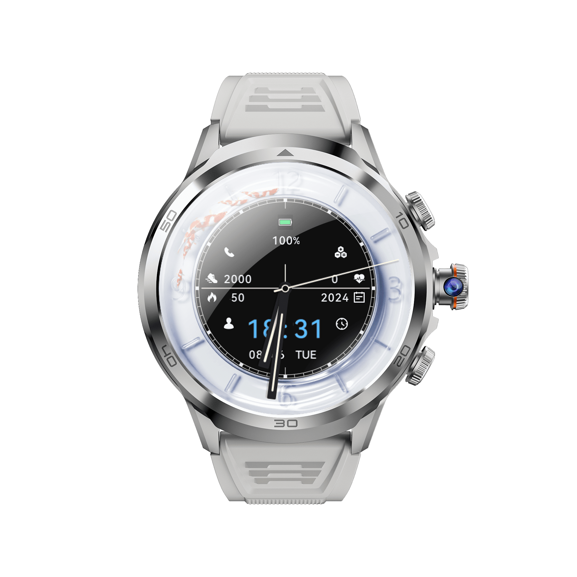 Galaxy Watch 46mm シルバー SAMSUNG スマートウォッチ Galaxy Watch